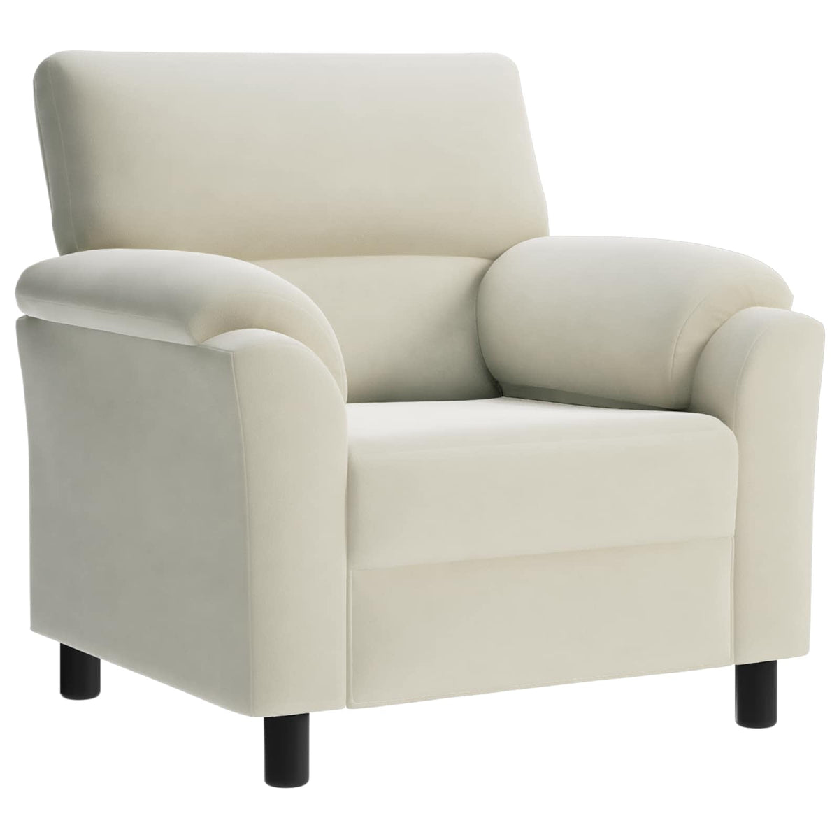 Sofa Krem 94 x 85 x 93 cm Baršun