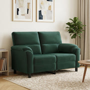 Sofa Tamnozelena 154 x 85 x 93 cm Baršun