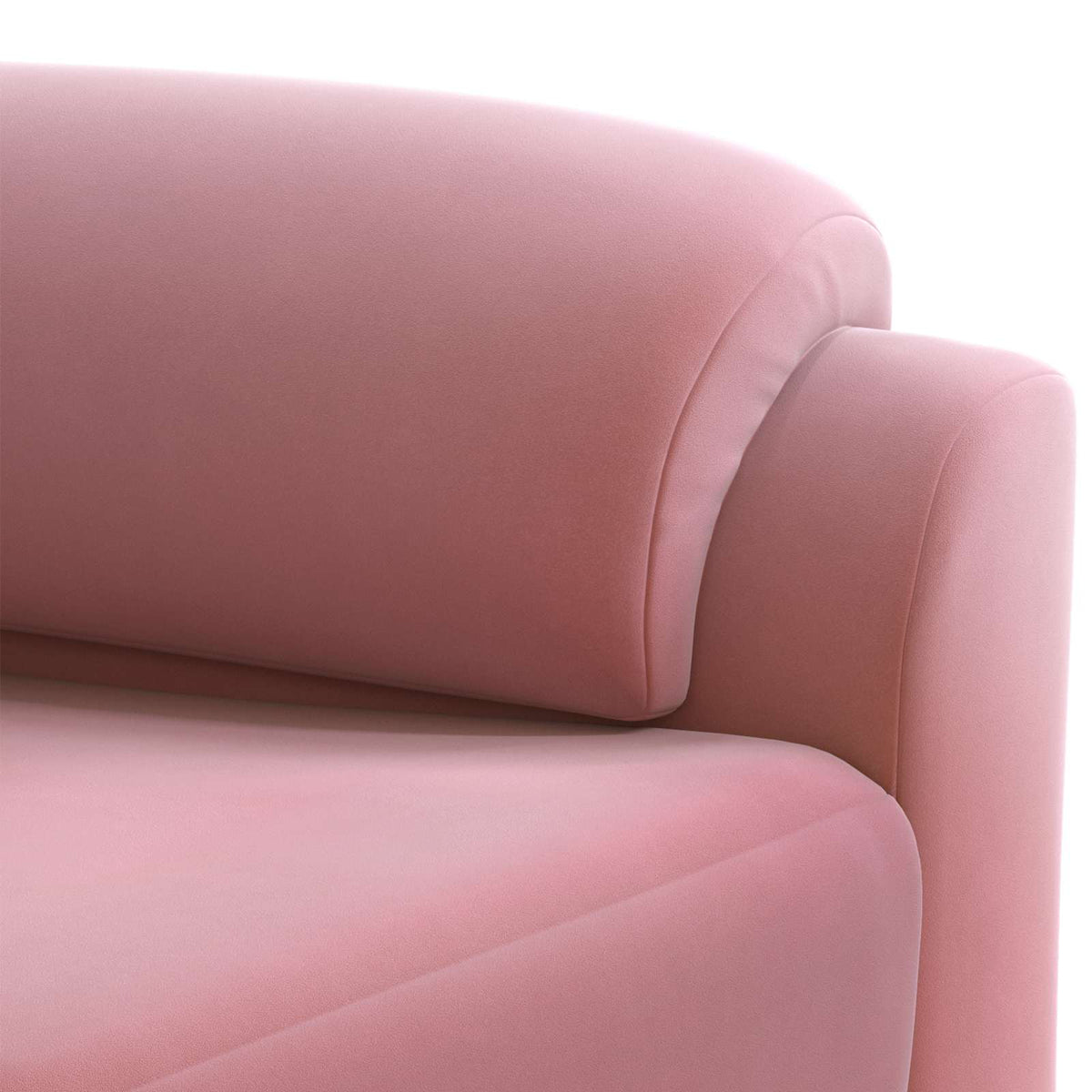 Sofa Ružičasta 154 x 85 x 93 cm Baršun
