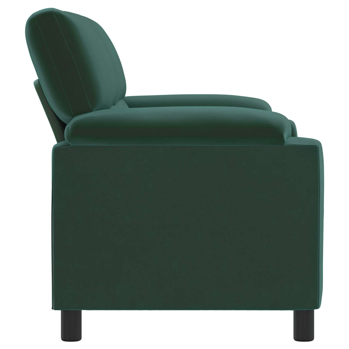 Sofa Tamnozelena 174 x 85 x 93 cm Baršun