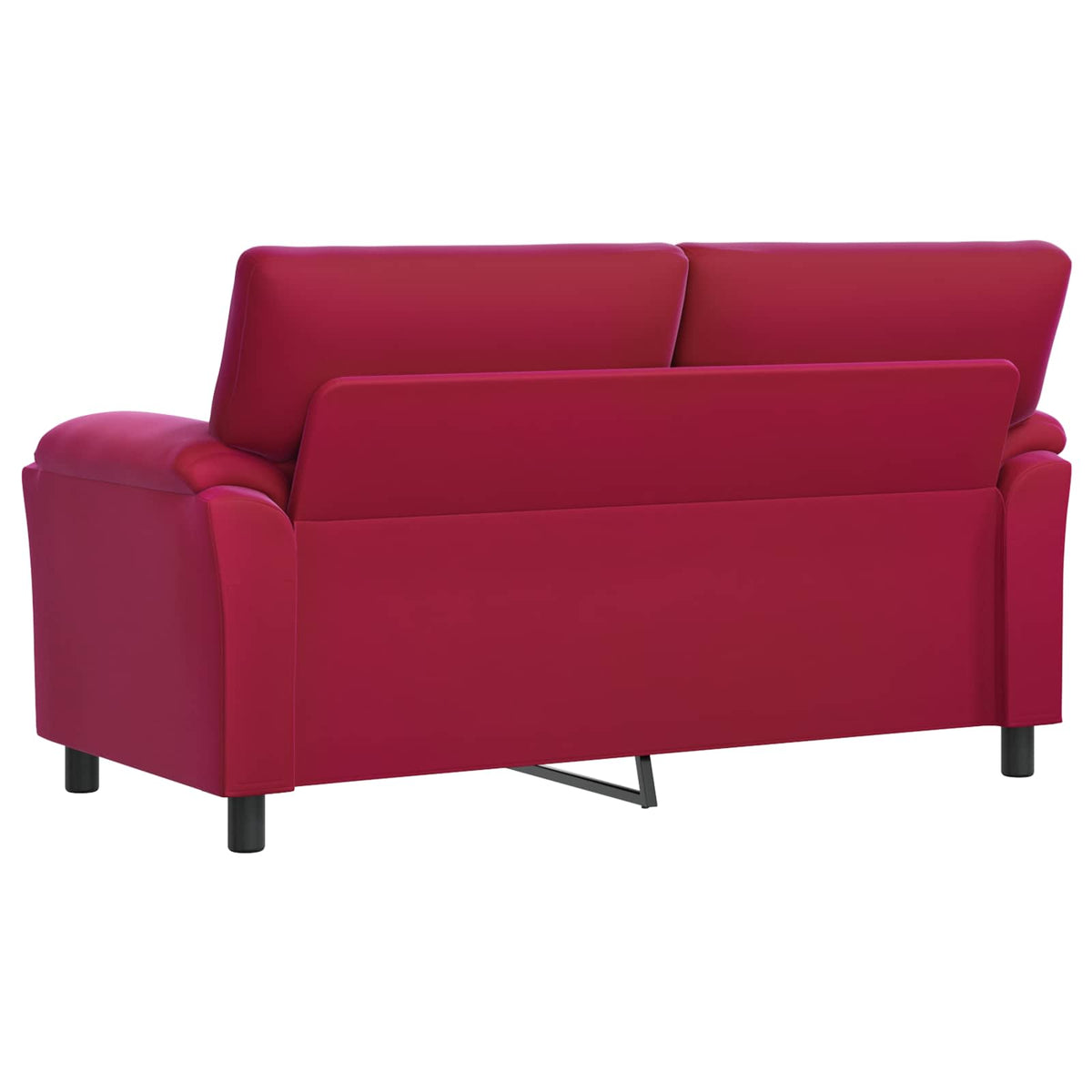 Sofa Vinska crvena 174 x 85 x 93 cm Baršun