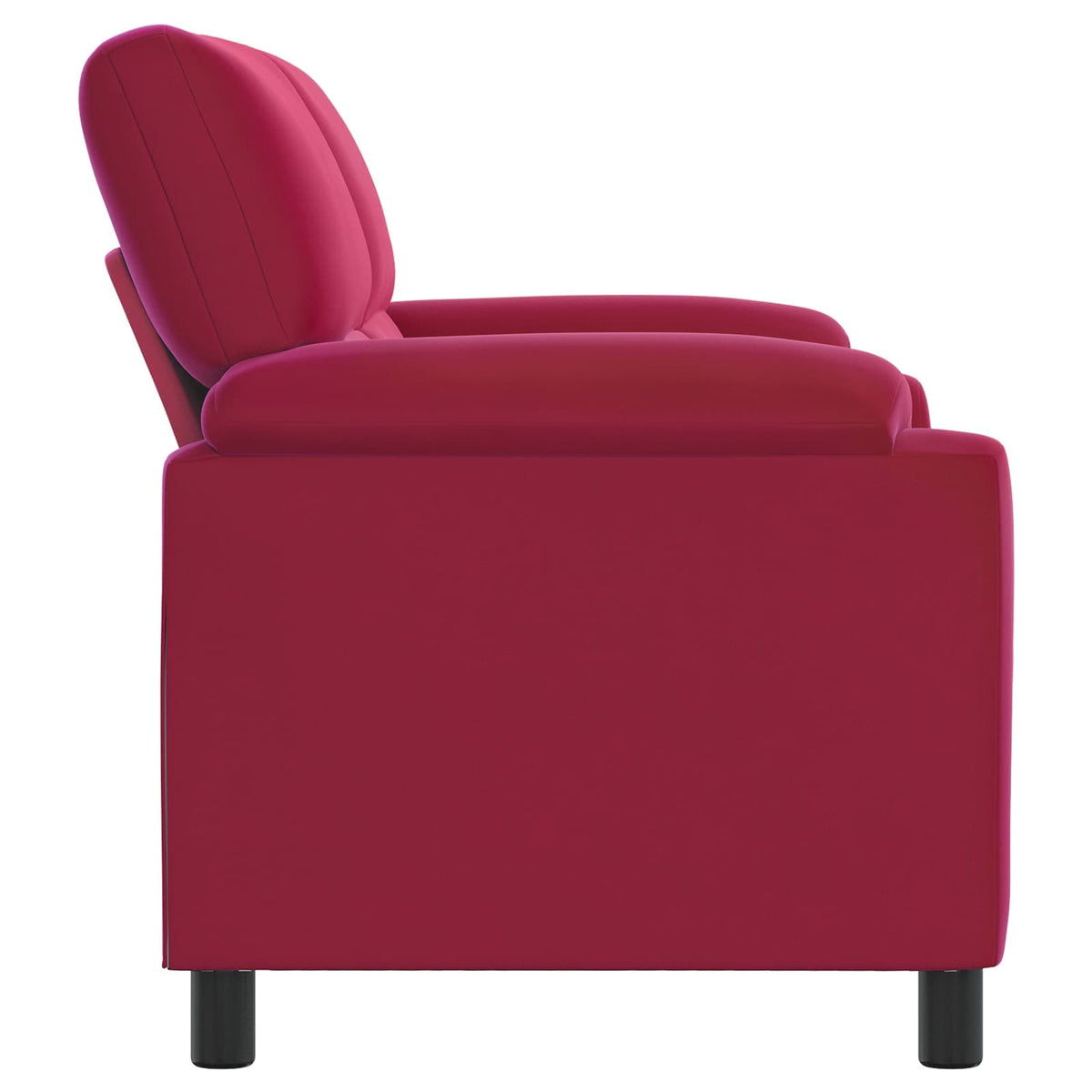 Sofa Vinska crvena 174 x 85 x 93 cm Baršun