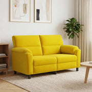 Sofa Žuta 174 x 85 x 93 cm Baršun