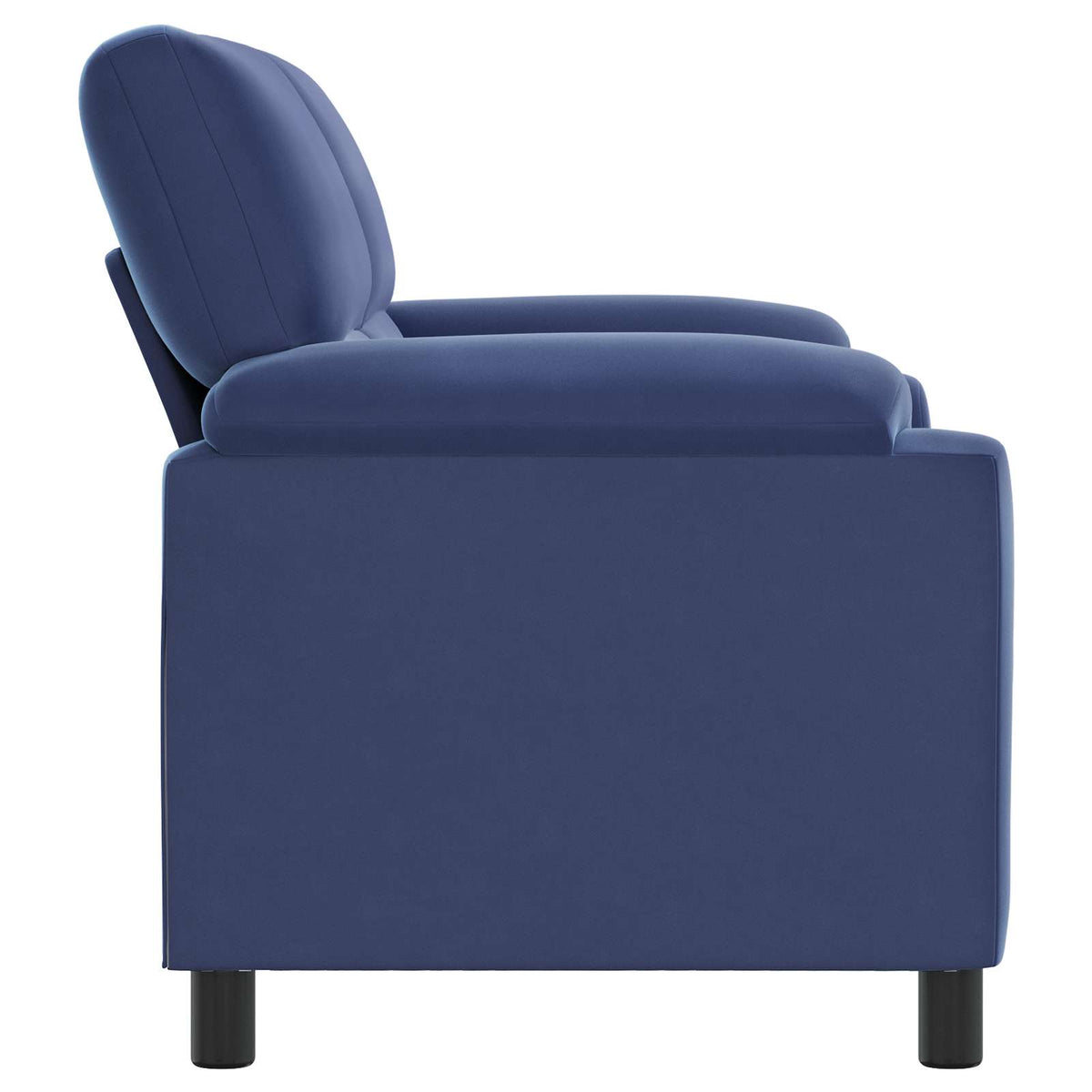 Sofa Policijska plava 174 x 85 x 93 cm Baršun