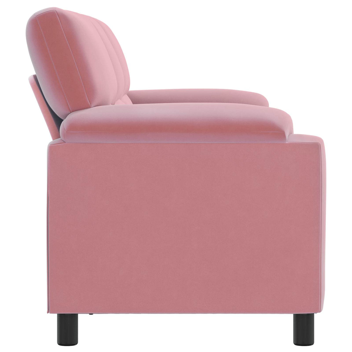 Sofa Ružičasta 214 x 85 x 93 cm Baršun