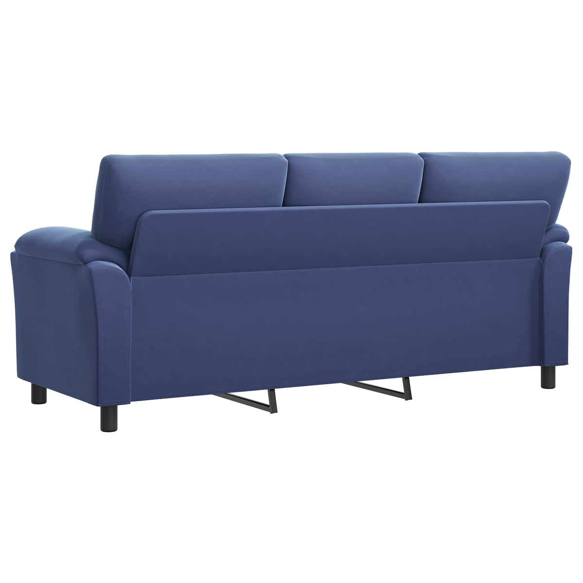 Sofa Policijska plava 214 x 85 x 93 cm Baršun