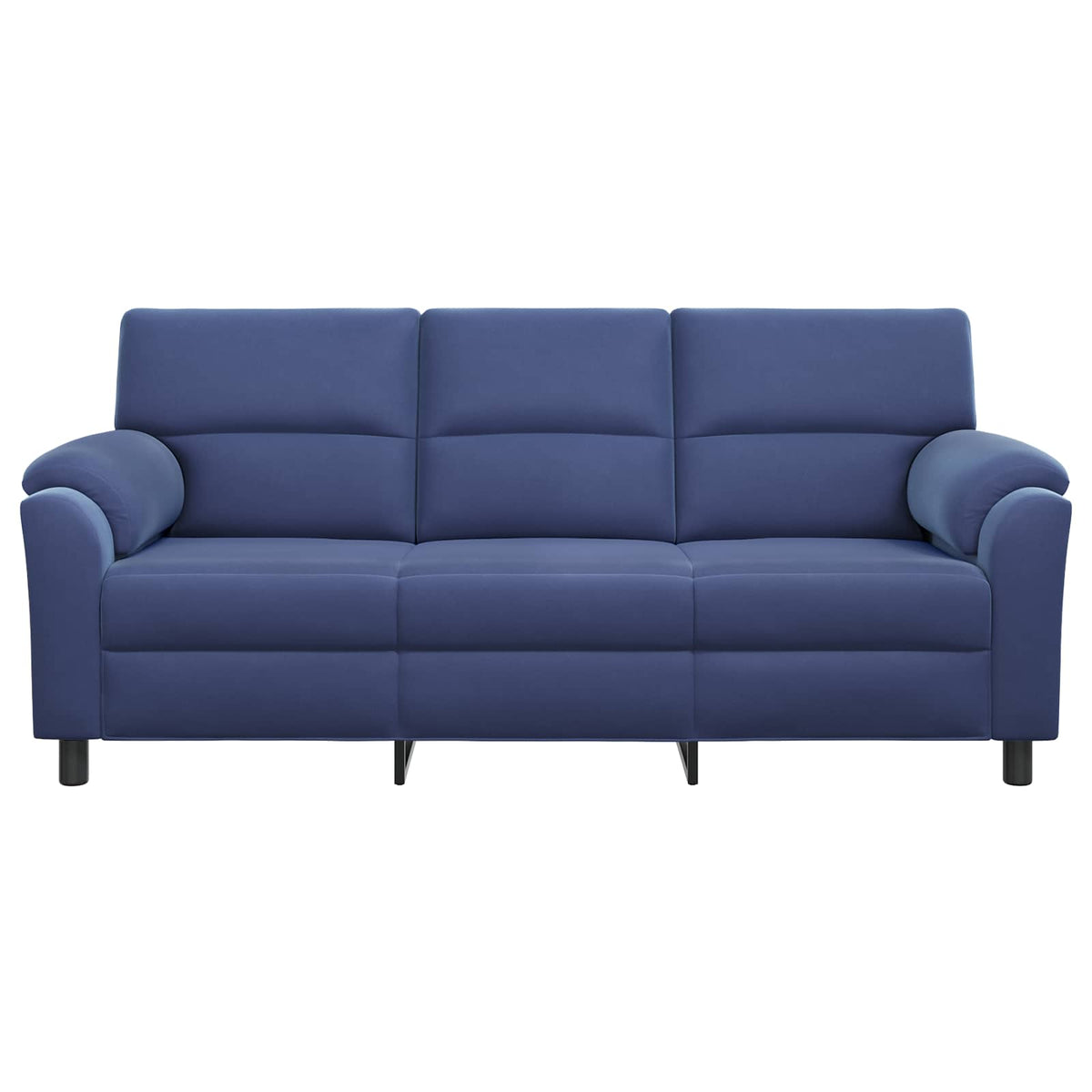 Sofa Policijska plava 214 x 85 x 93 cm Baršun