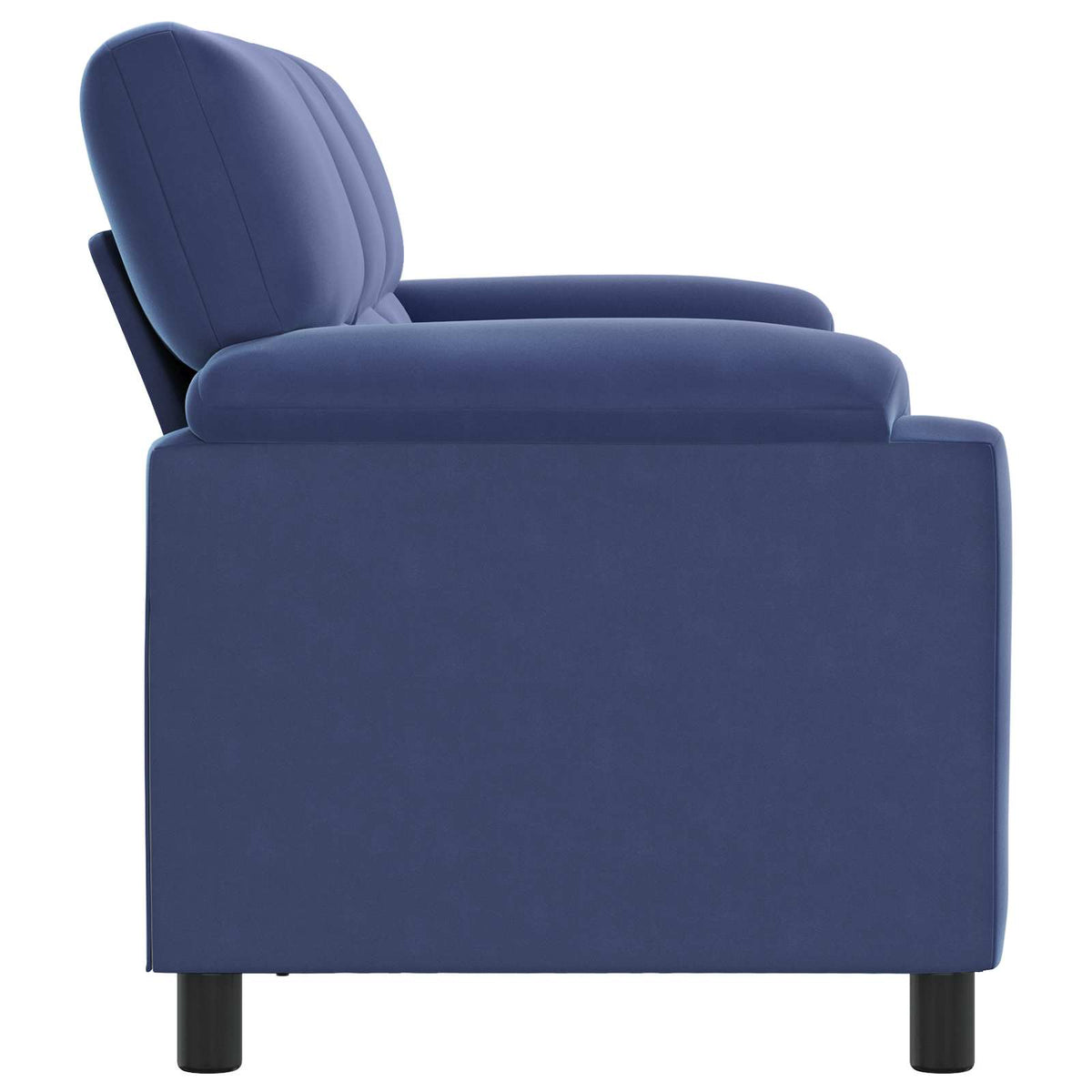 Sofa Policijska plava 214 x 85 x 93 cm Baršun