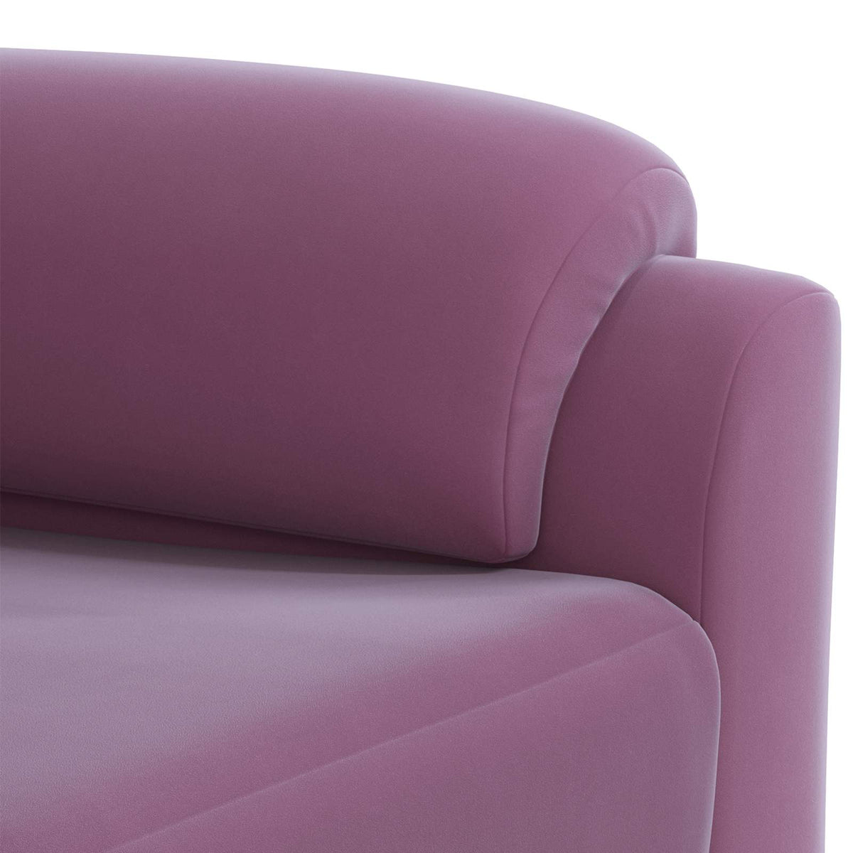 Sofa Ljubičasta 214 x 85 x 93 cm Baršun