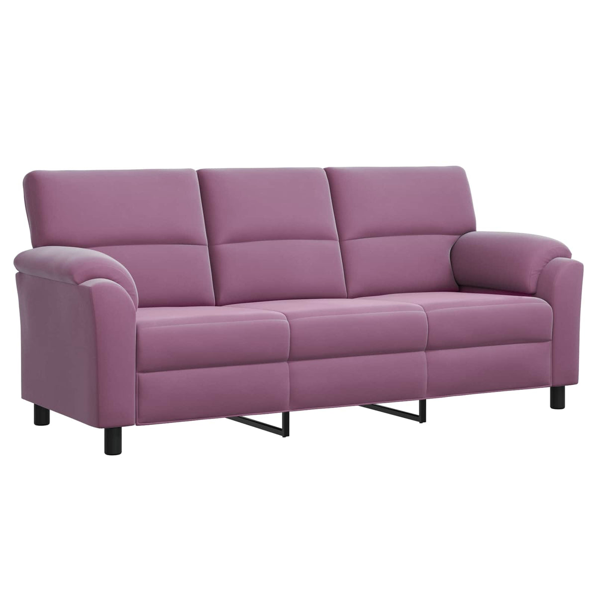 Sofa Ljubičasta 214 x 85 x 93 cm Baršun