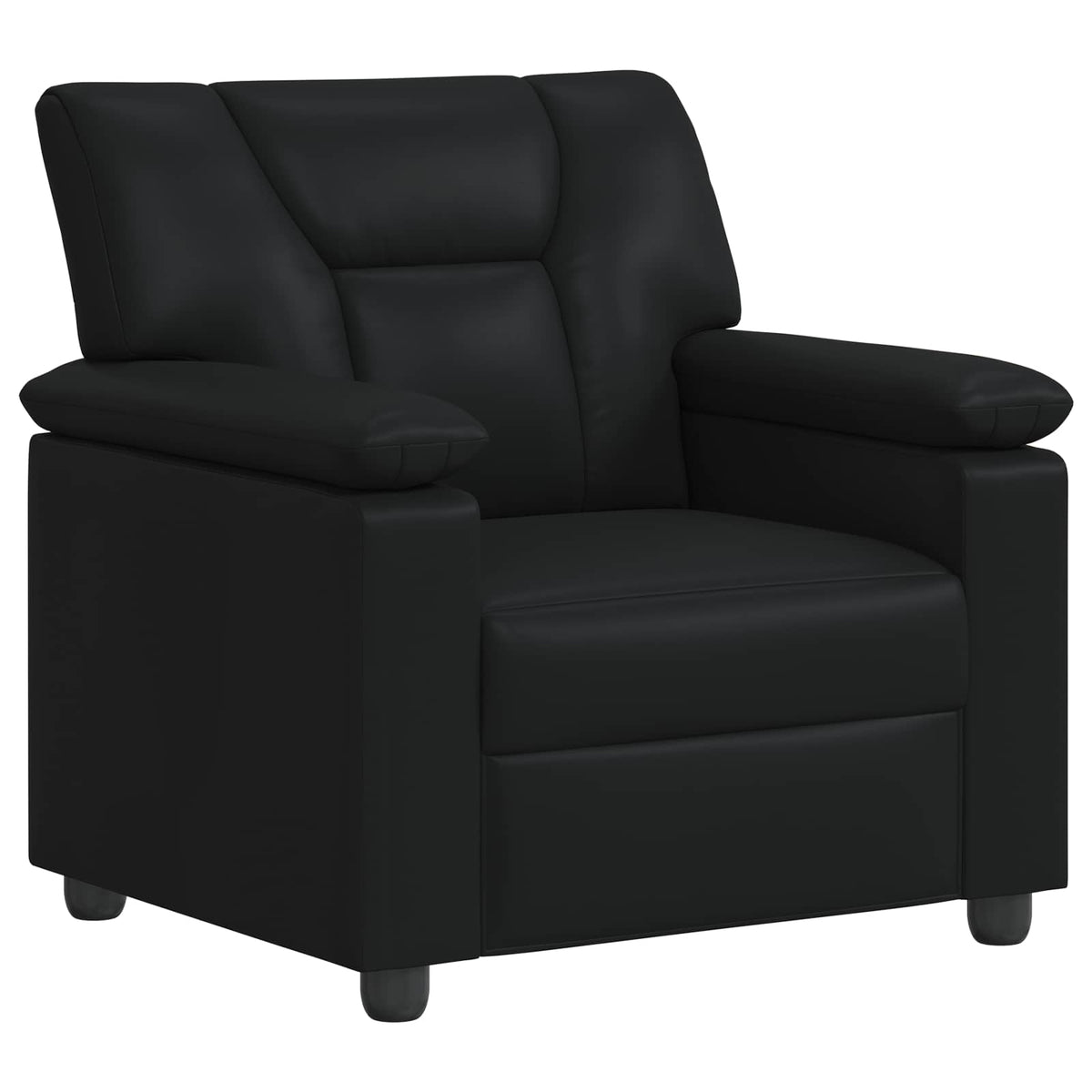 Sofa Crna 91 x 85 x 93 cm Umjetna koža