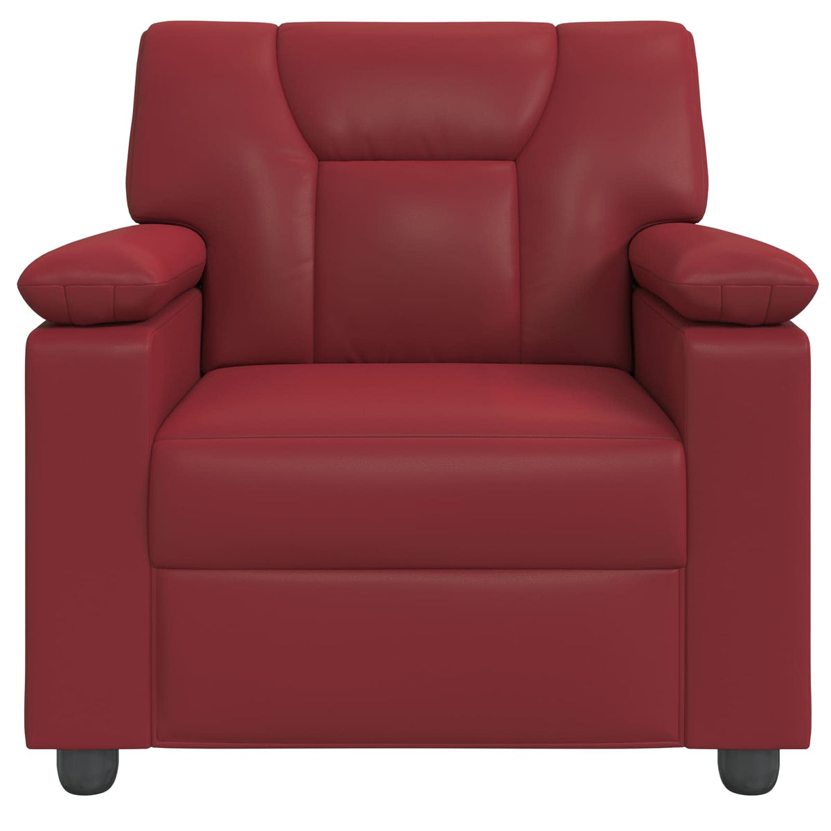 Sofa Vinska crvena 91 x 85 x 93 cm Umjetna koža