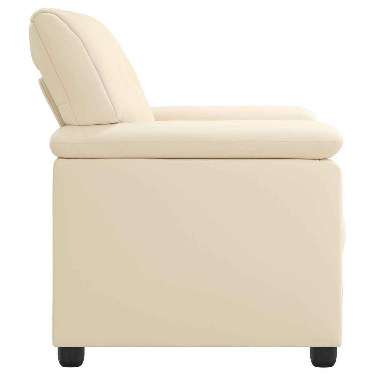Sofa Krem 171 x 85 x 93 cm Umjetna koža