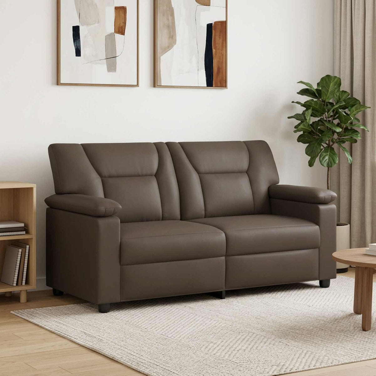 Sofa Siva 171 x 85 x 93 cm Umjetna koža