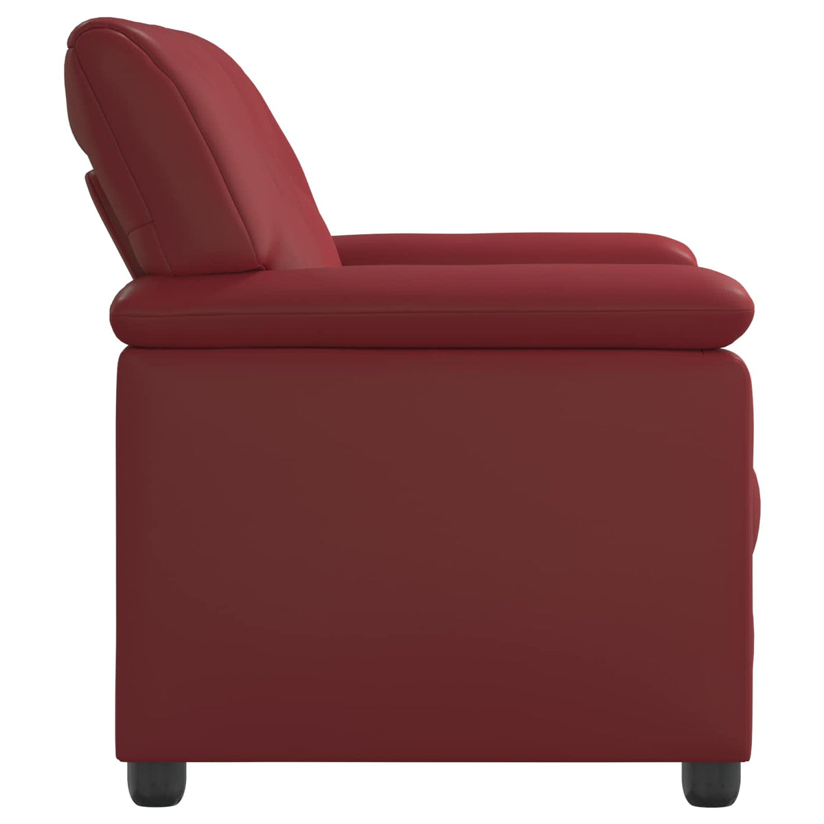 Sofa Vinska crvena 171 x 85 x 93 cm Umjetna koža
