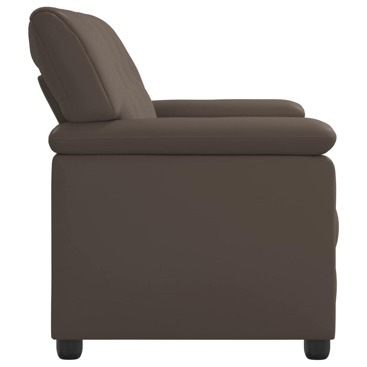 Sofa Siva 191 x 85 x 93 cm Umjetna koža