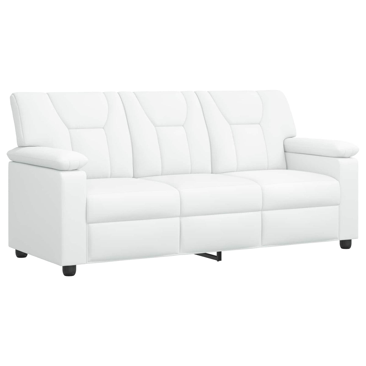 Sofa Bijela 191 x 85 x 93 cm Umjetna koža