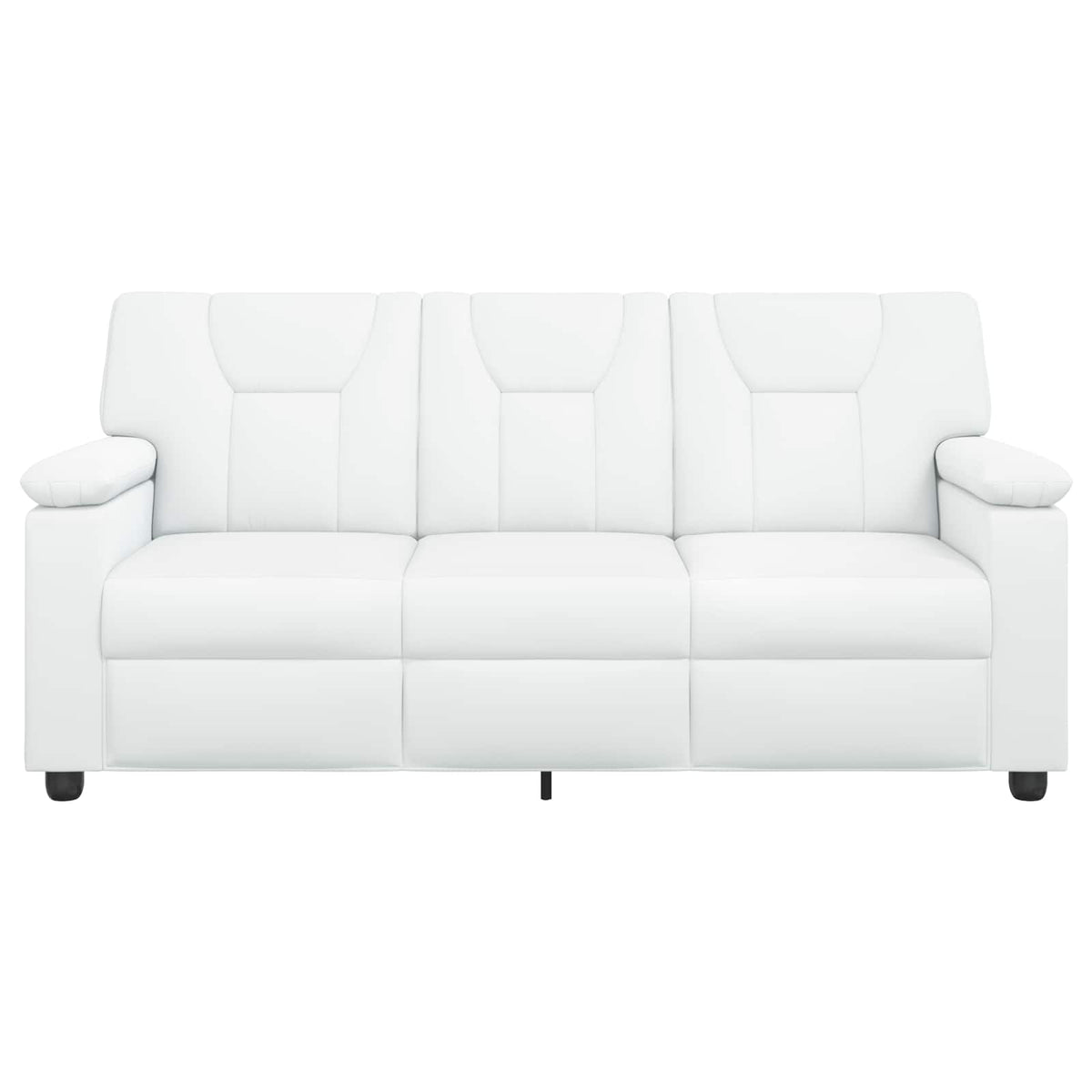 Sofa Bijela 191 x 85 x 93 cm Umjetna koža