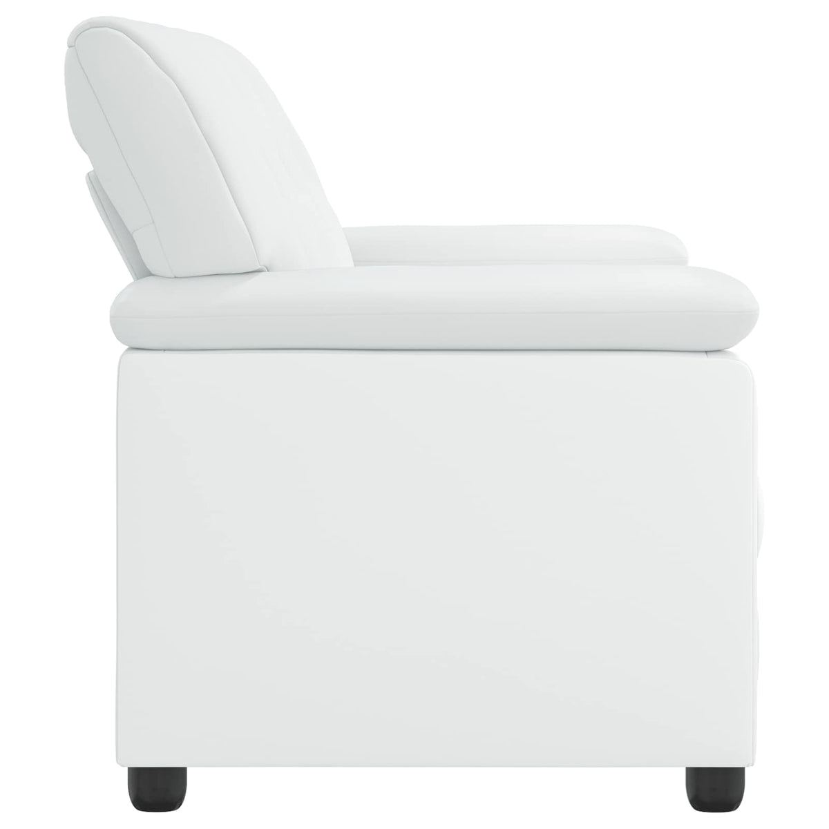 Sofa Bijela 191 x 85 x 93 cm Umjetna koža