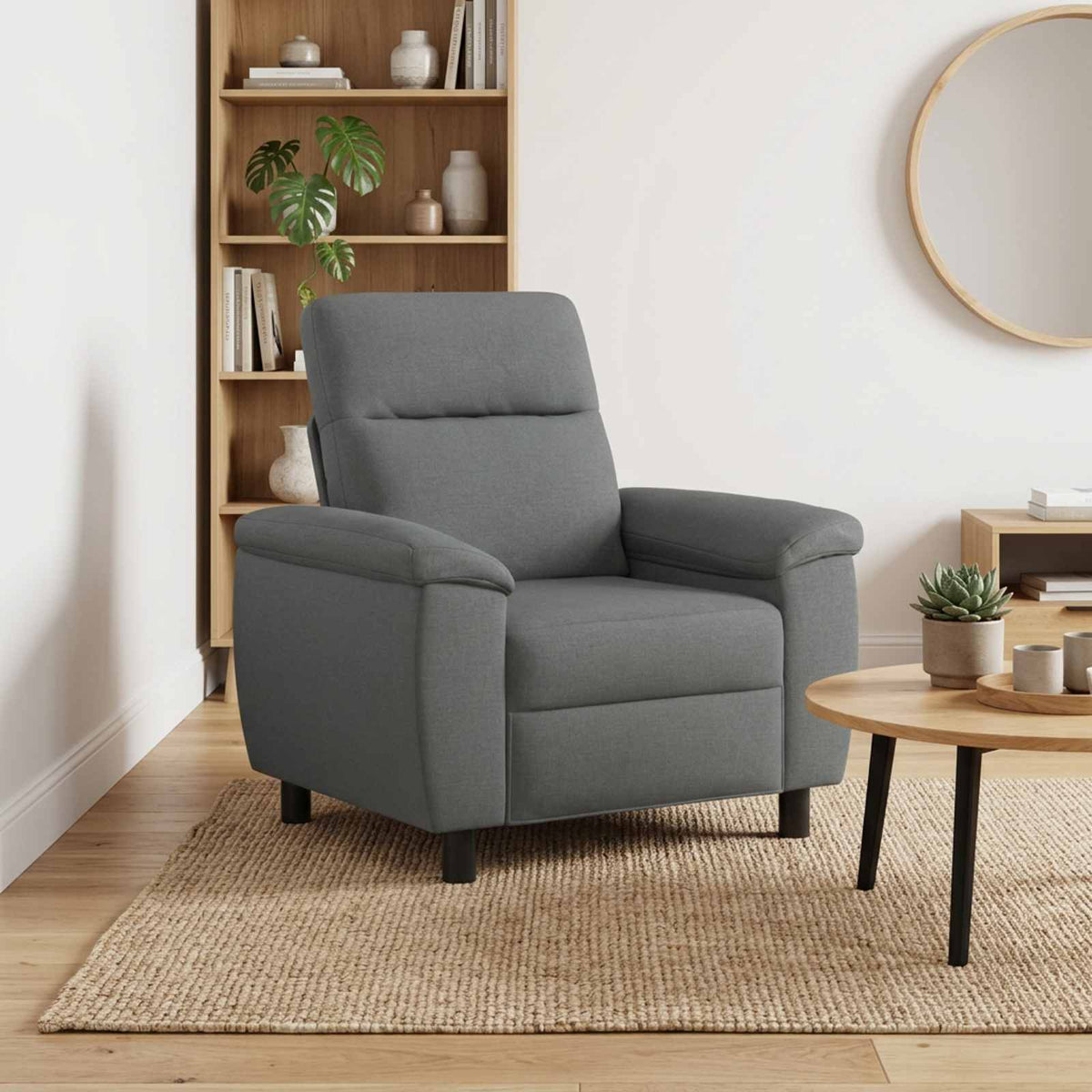 Sofa Tamnosiva 95 x 90 x 95 cm Tkanina