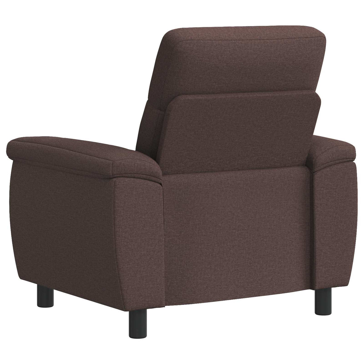 Sofa Tamno smeđa 95 x 90 x 95 cm Tkanina