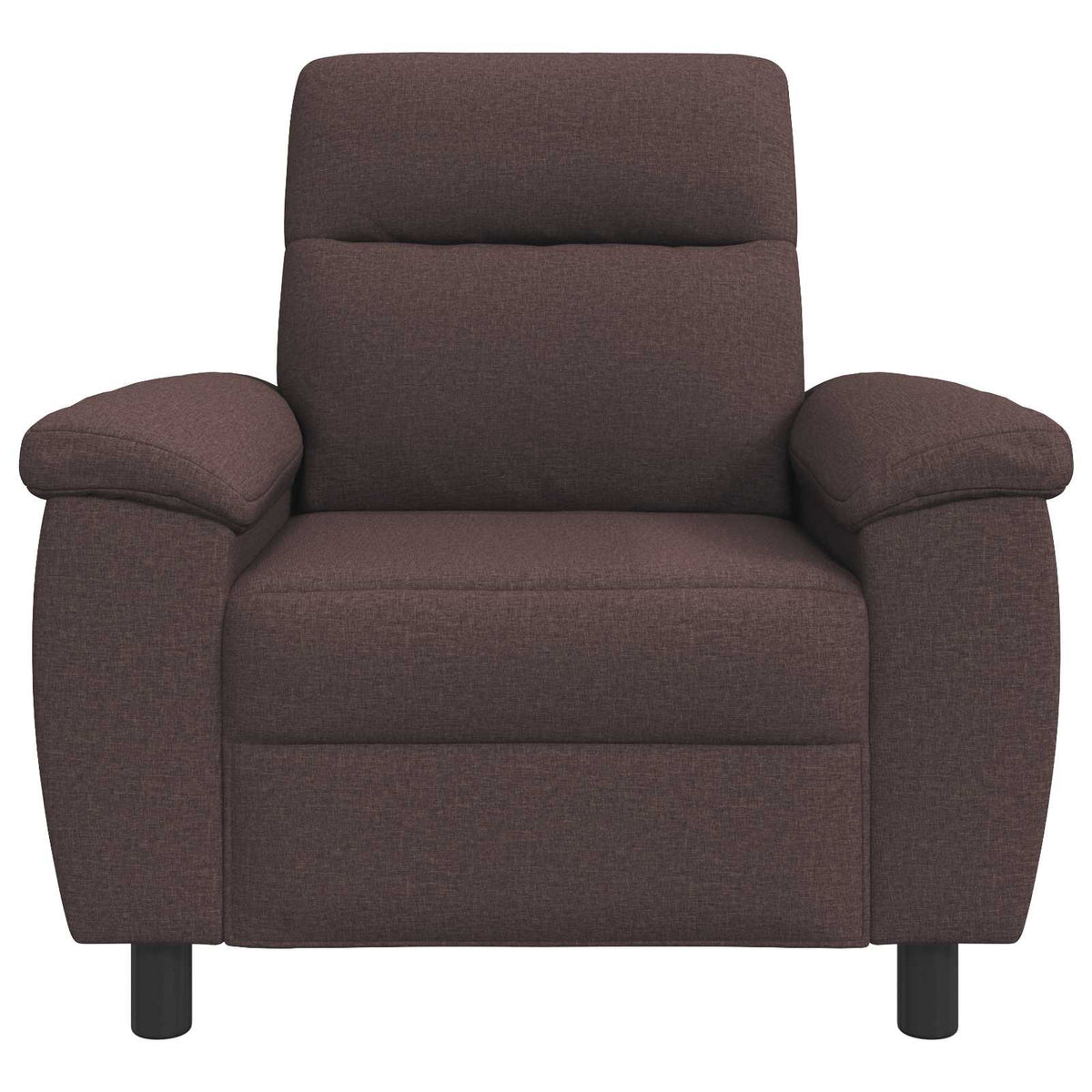 Sofa Tamno smeđa 95 x 90 x 95 cm Tkanina