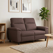 Sofa Tamno smeđa 158 x 90 x 95 cm Tkanina