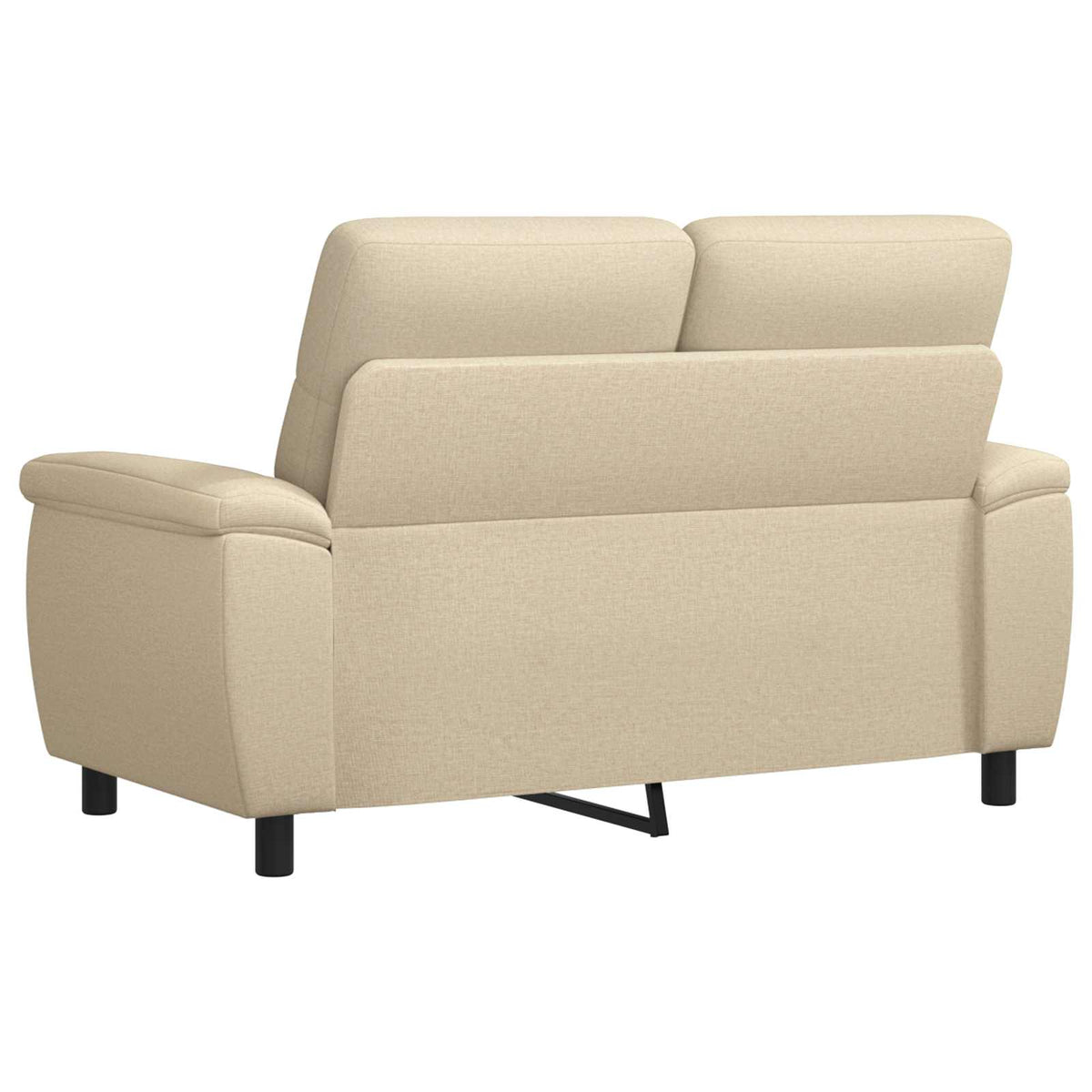 Sofa Krem 158 x 90 x 95 cm Tkanina