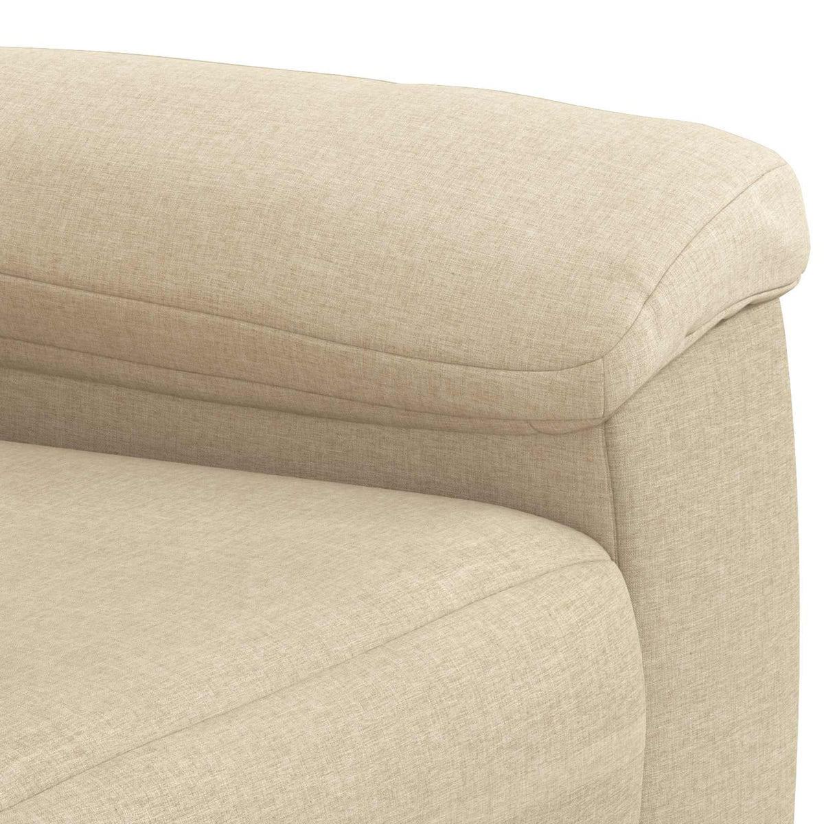Sofa Krem 178 x 90 x 95 cm Tkanina