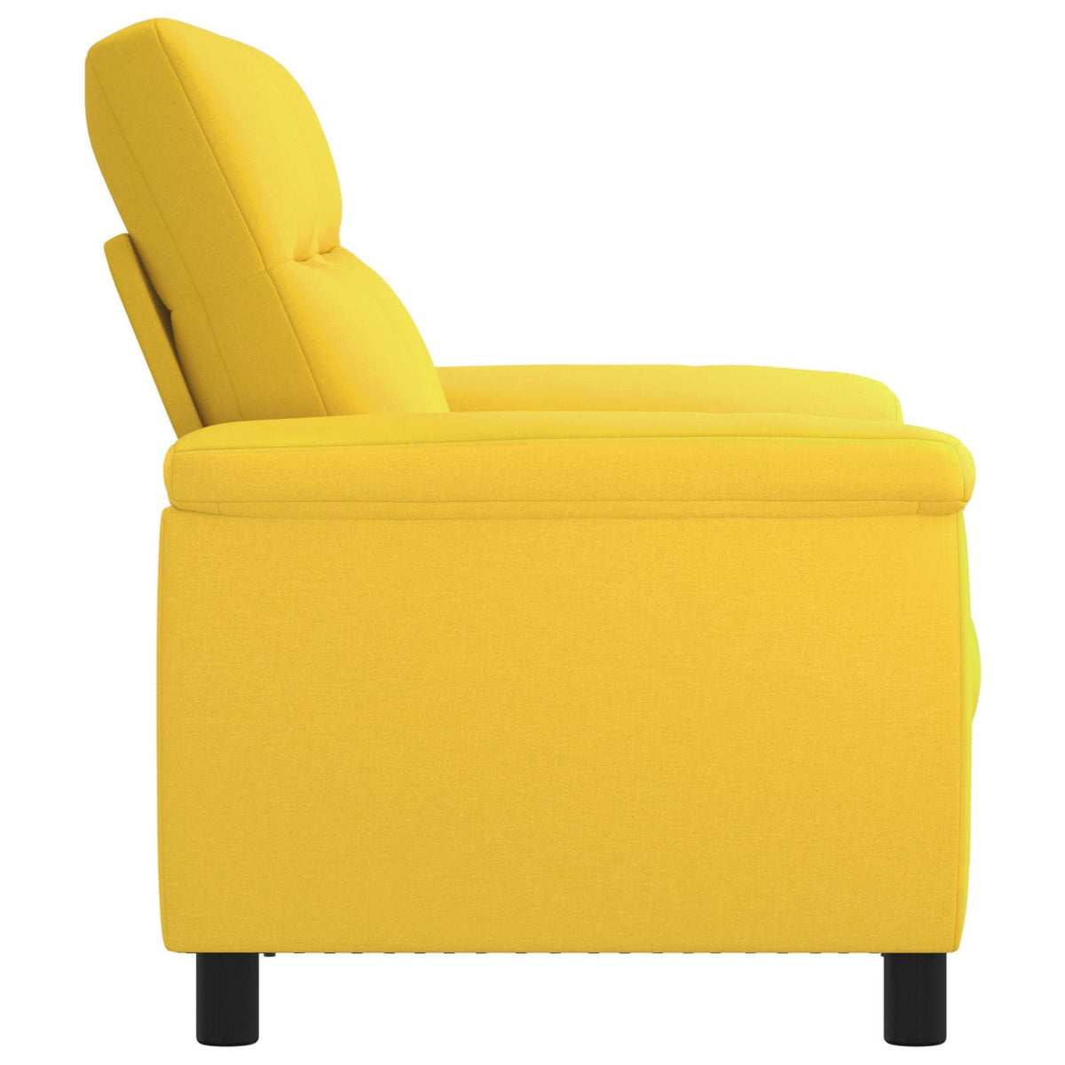 Sofa Svijetlo žuta 178 x 90 x 95 cm Tkanina