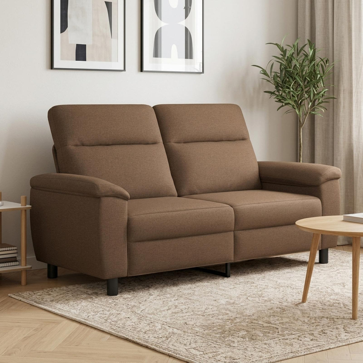 Sofa Smeđa 178 x 90 x 95 cm Tkanina