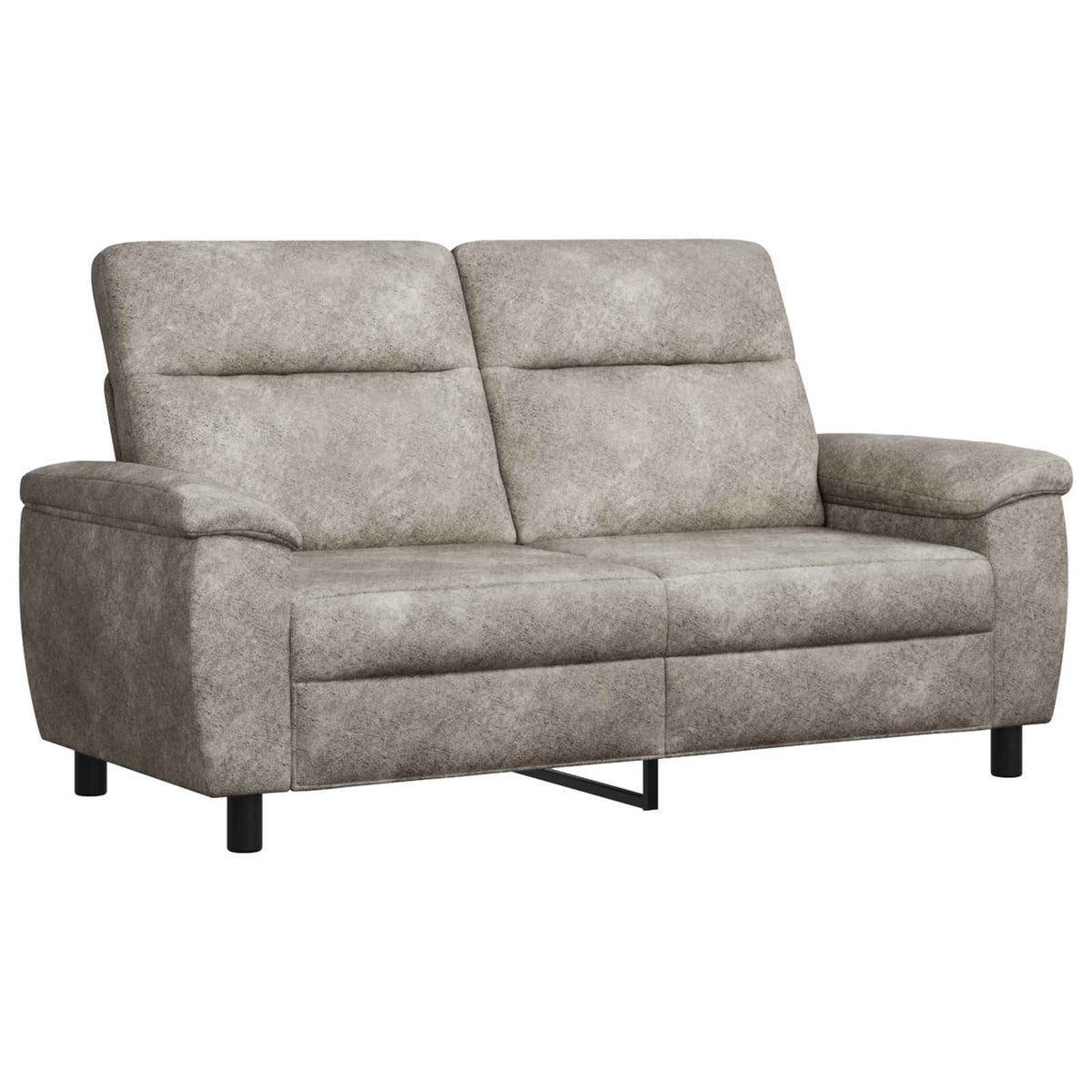 Sofa Svjetlosiva 178 x 90 x 95 cm Umetnička suknja koža