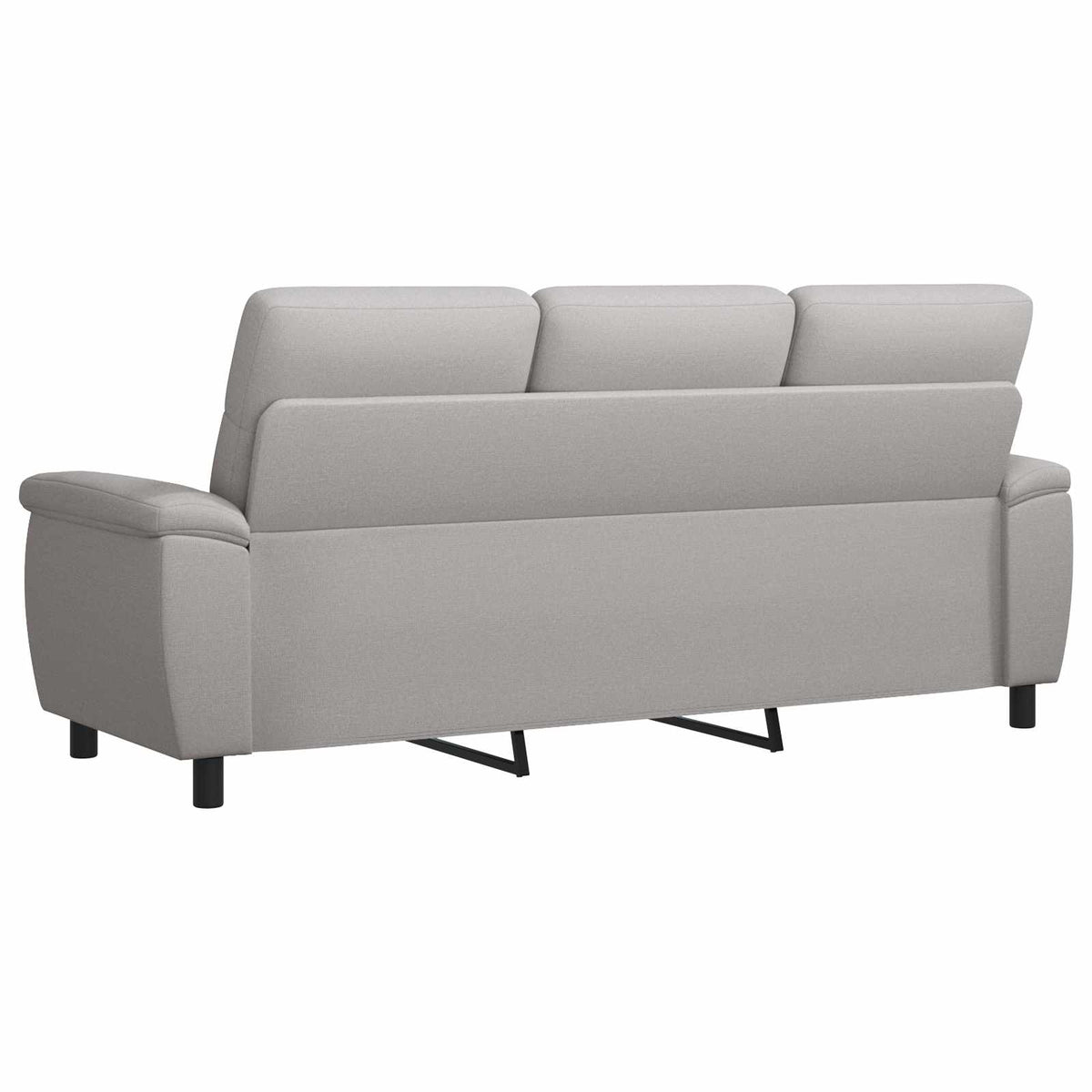 Sofa Oblačnosiva 214 x 90 x 95 cm Tkanina