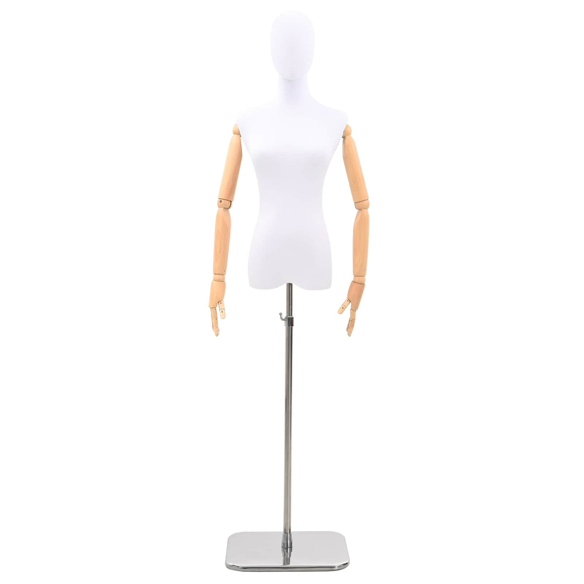 Podesivi maneken 165-213 cm s postoljem Žena PP Bijela