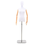 Podesivi maneken 165-213 cm s postoljem Žena PP Bijela