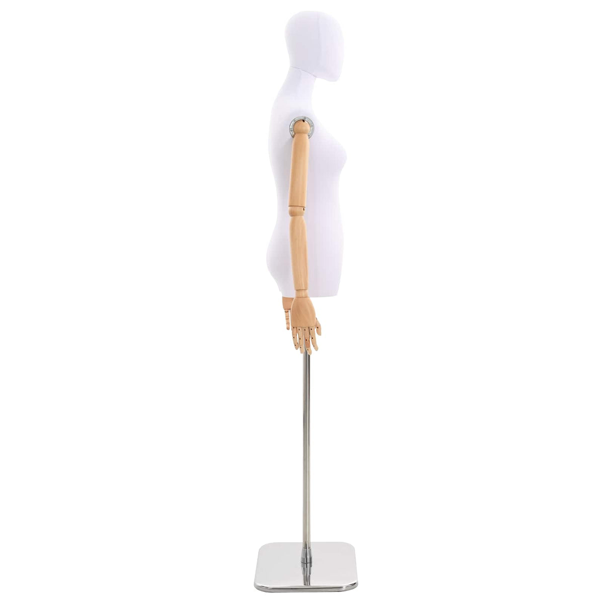 Podesivi maneken 165-213 cm s postoljem Žena PP Bijela