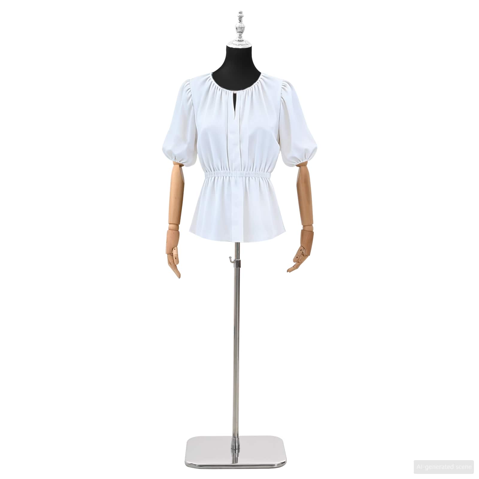 Podesivi maneken 165-213 cm s postoljem Žena PP Crna