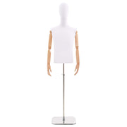 Podesiva lutka 170-218 cm s postoljem Muškarac PP Bijela