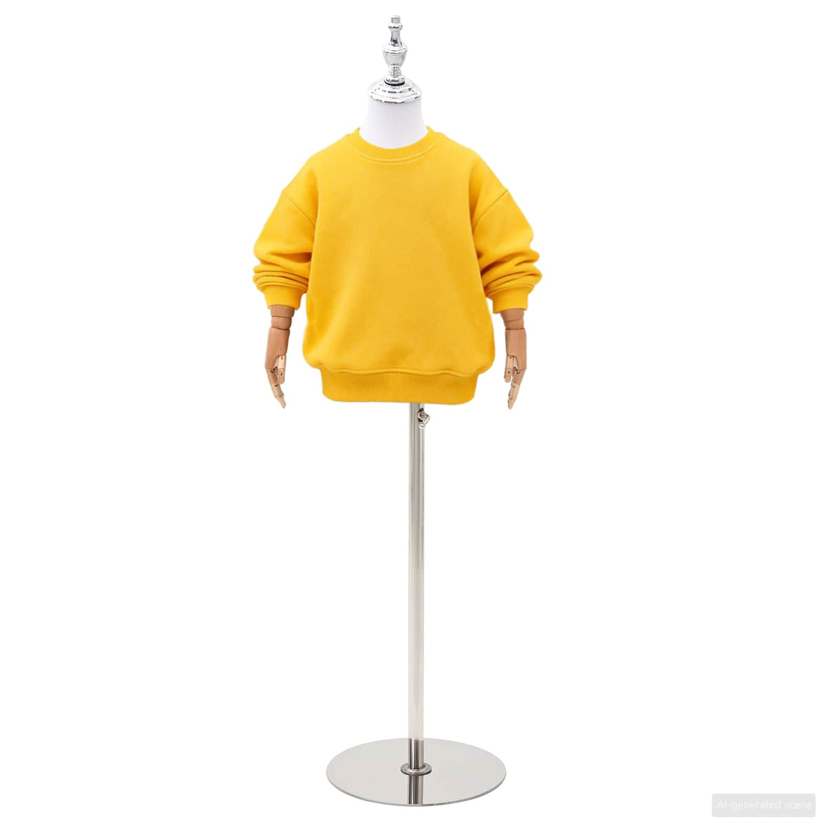 Podesiva lutka 120-150 cm s postoljem Uniseks PP Bijela
