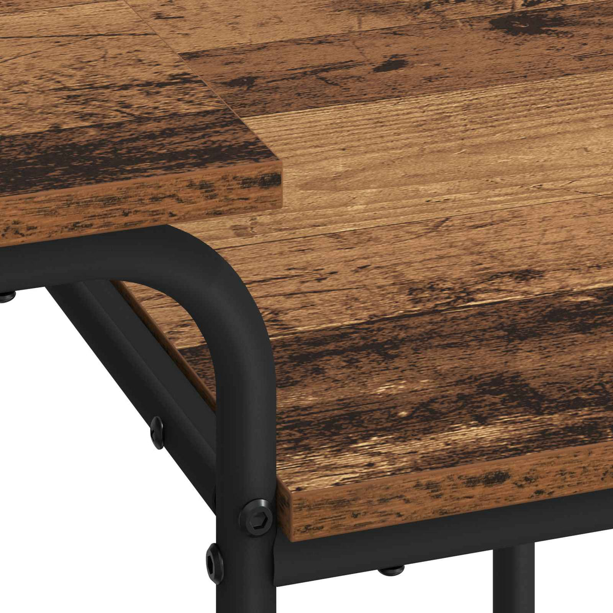 Stol s pohranom Staro drvo 100 x 50 x 75 cm