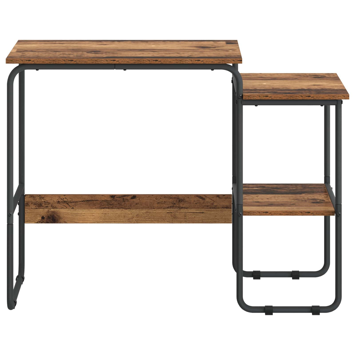 Stol s pohranom Staro drvo 100 x 50 x 75 cm