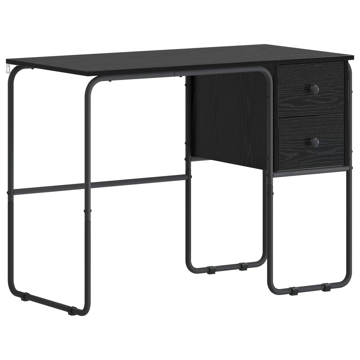 Stol s pohranom Crni hrast 100 x 50 x 75 cm