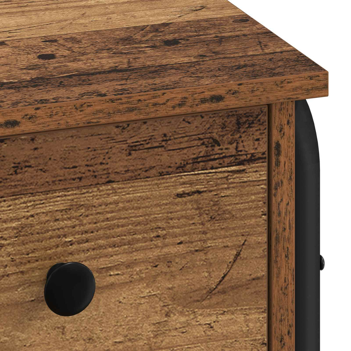 Stol s pohranom Staro drvo 100 x 50 x 75 cm
