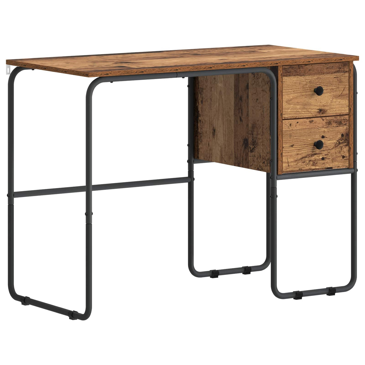 Stol s pohranom Staro drvo 100 x 50 x 75 cm