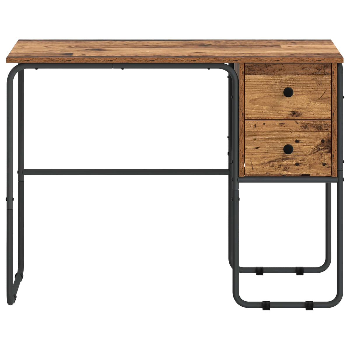Stol s pohranom Staro drvo 100 x 50 x 75 cm