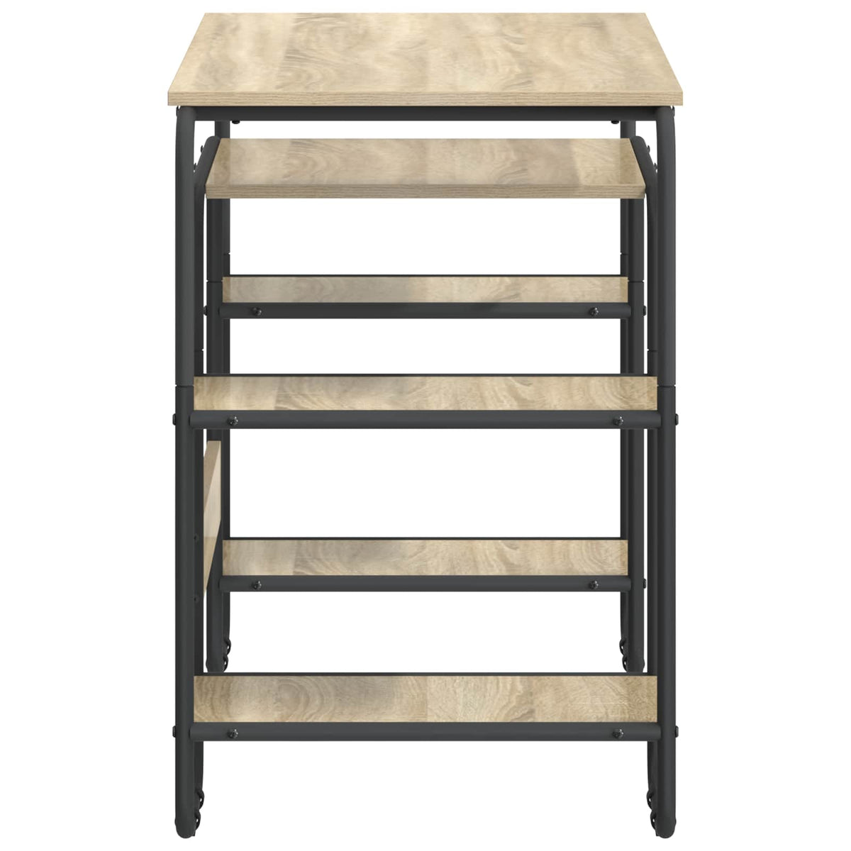 Stol s pohranom Hrast sonoma 113,5 x 52 x 75,5 cm