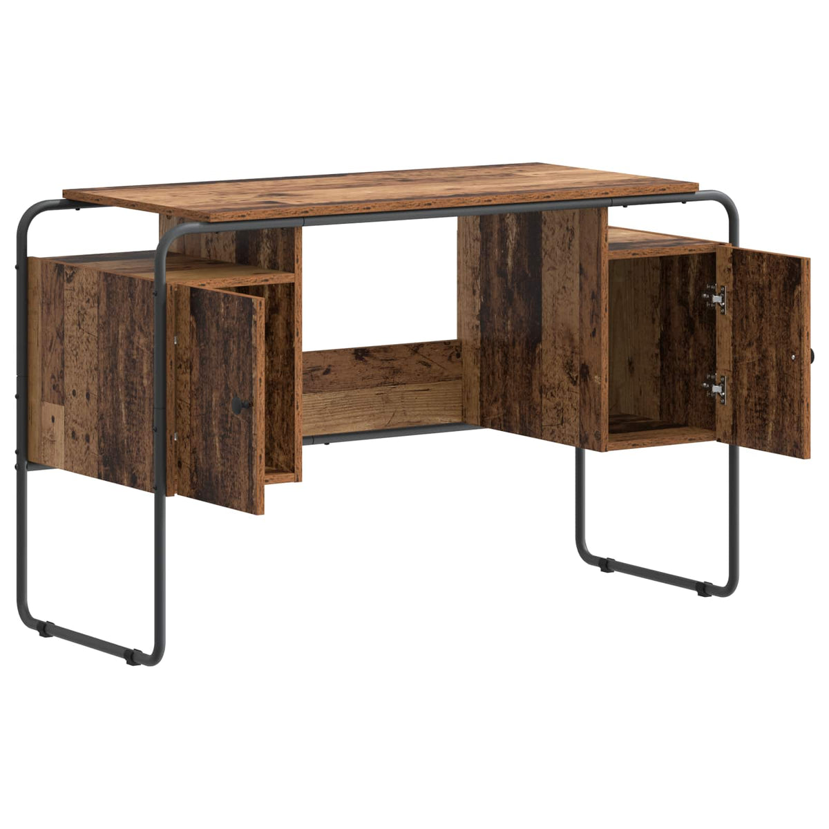 Stol s pohranom Staro drvo 120 x 50,5 x 75,5 cm