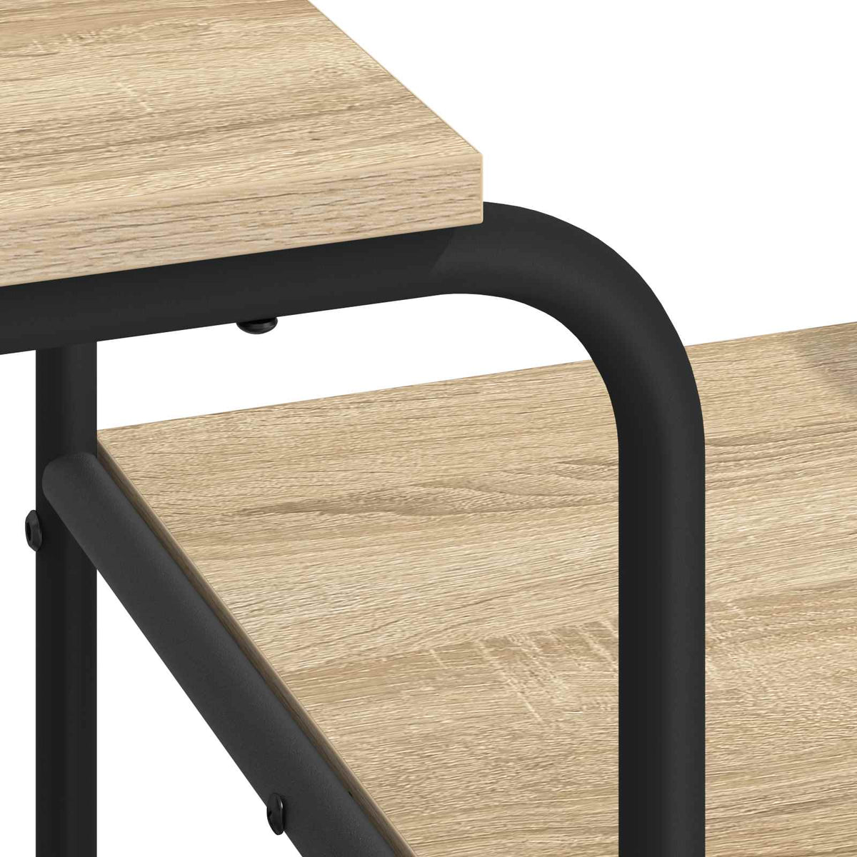 Stol s pohranom Hrast sonoma 131.5 x 50 x 75.5 cm