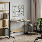 Stol s pohranom Hrast sonoma 131.5 x 50 x 75.5 cm