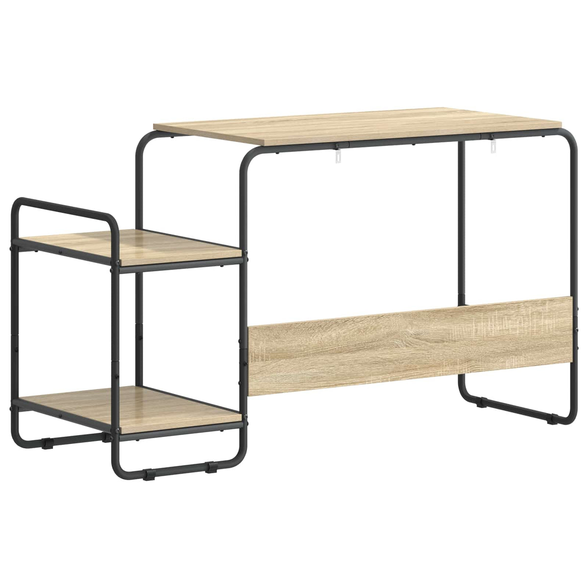 Stol s pohranom Hrast sonoma 131.5 x 50 x 75.5 cm